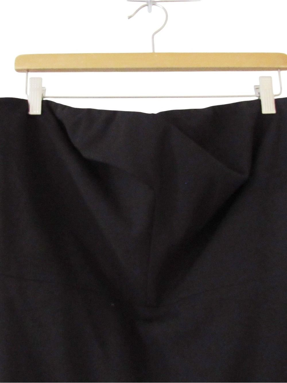 Dress the Population Paris Black Strapless Ruffle Long Gown XL Mermaid Formal - Picture 3 of 11